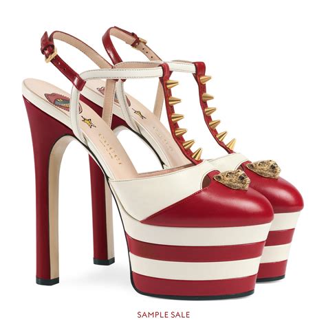 gucci platform heels